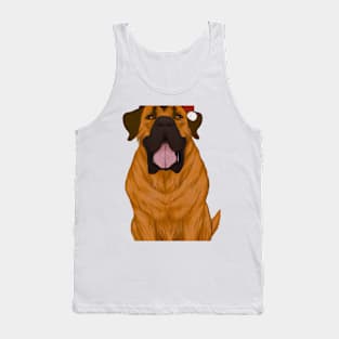 Cute Mastiff Drawing Tank Top